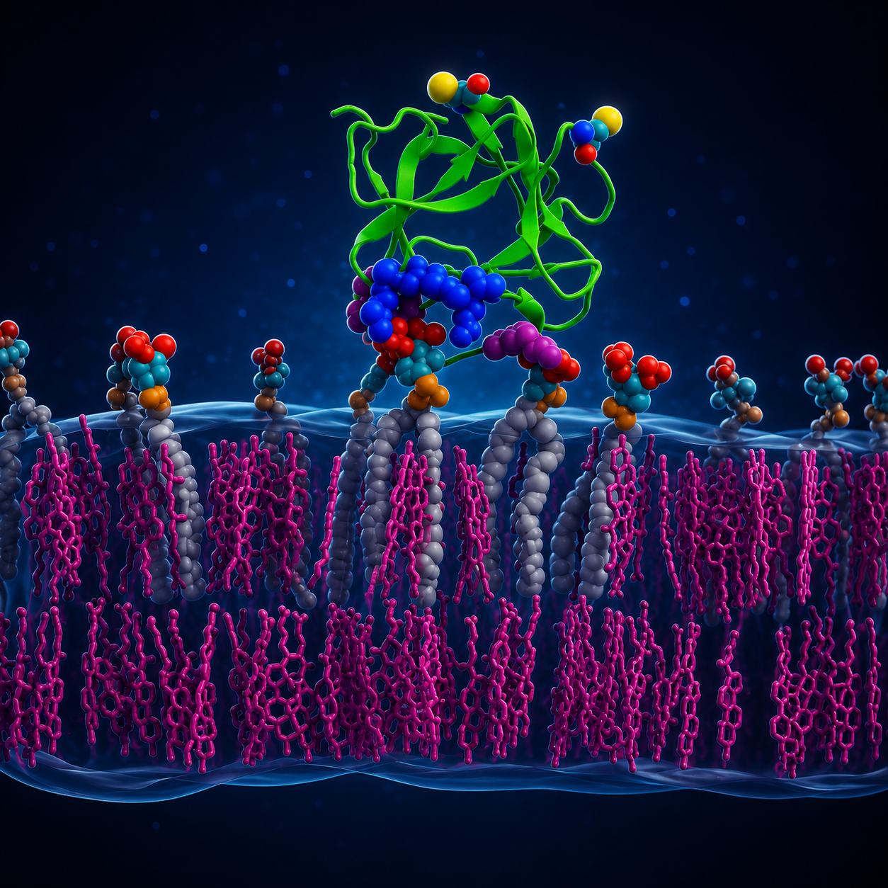 Cholesterol promotes clustering of PI(4,5)P2 driving unconventional secretion of FGF2
